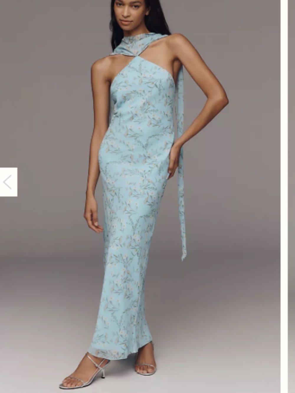 Amanda Uprichard Ashton Halter Dress